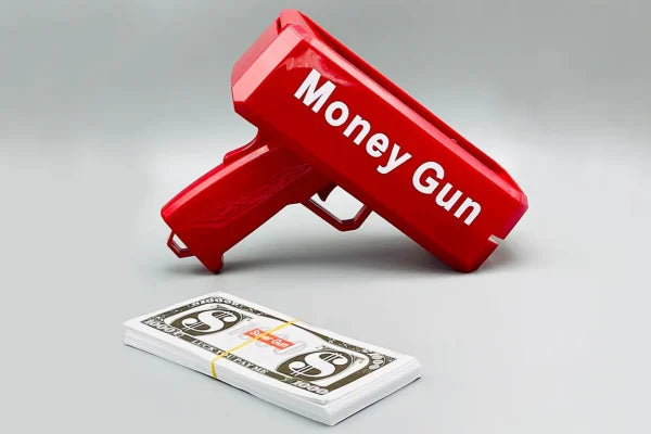 Red Cash Gun by Aasiie